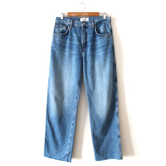 Reformation Val 90s Mid Rise Straight Jeans 31" / Size 29 / Colorado Blue - Picture 4 of 10